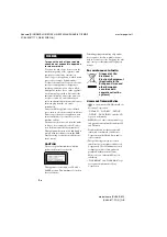 Preview for 2 page of Sony SHAKE-6D Operating Instructions Manual