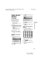 Preview for 19 page of Sony SHAKE-6D Operating Instructions Manual