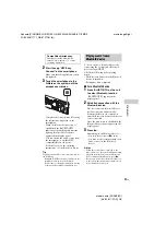 Preview for 37 page of Sony SHAKE-6D Operating Instructions Manual