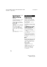 Preview for 44 page of Sony SHAKE-6D Operating Instructions Manual