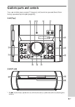 Preview for 11 page of Sony SHAKE-X10 Operating Instructions Manual