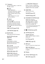 Preview for 12 page of Sony SHAKE-X10 Operating Instructions Manual