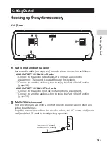 Preview for 15 page of Sony SHAKE-X10 Operating Instructions Manual