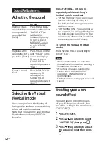 Preview for 32 page of Sony SHAKE-X10 Operating Instructions Manual