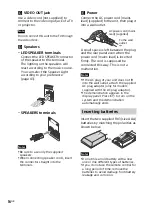 Preview for 16 page of Sony SHAKE-X1D Operating Instructions Manual