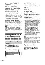 Preview for 26 page of Sony SHAKE-X1D Operating Instructions Manual