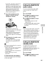 Предварительный просмотр 37 страницы Sony SHAKE-X1D Operating Instructions Manual