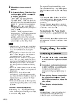 Preview for 42 page of Sony SHAKE-X1D Operating Instructions Manual