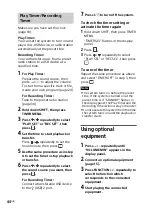 Preview for 44 page of Sony SHAKE-X1D Operating Instructions Manual