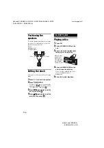 Preview for 12 page of Sony SHAKE5 Operating Instructions Manual