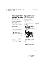 Preview for 13 page of Sony SHAKE5 Operating Instructions Manual