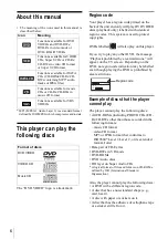 Preview for 6 page of Sony SHOWVIEW SLV-D910 Operating Instructions Manual