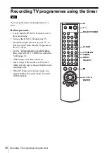 Preview for 48 page of Sony SHOWVIEW SLV-D910 Operating Instructions Manual