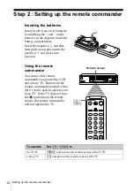 Предварительный просмотр 12 страницы Sony ShowView SLV-SE720D Operating Instructions Manual