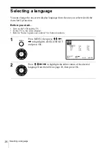 Предварительный просмотр 26 страницы Sony ShowView SLV-SE720D Operating Instructions Manual