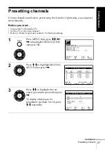 Предварительный просмотр 27 страницы Sony ShowView SLV-SE720D Operating Instructions Manual