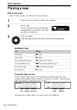 Предварительный просмотр 38 страницы Sony ShowView SLV-SE720D Operating Instructions Manual