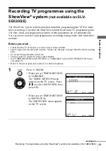 Предварительный просмотр 49 страницы Sony ShowView SLV-SE720D Operating Instructions Manual