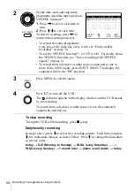 Предварительный просмотр 54 страницы Sony ShowView SLV-SE720D Operating Instructions Manual