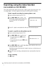 Предварительный просмотр 64 страницы Sony ShowView SLV-SE720D Operating Instructions Manual