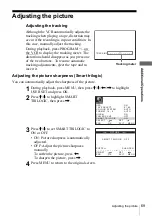 Preview for 69 page of Sony ShowView SLV-SE740D Operating Instructions Manual