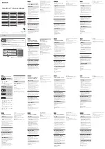 Предварительный просмотр 1 страницы Sony SimulView TDG-SV5P Operating Instructions