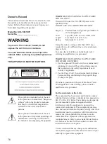 Preview for 76 page of Sony SIU-100 Operating Instructions Manual