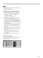 Предварительный просмотр 101 страницы Sony SIU-100 Operating Instructions Manual