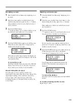 Предварительный просмотр 109 страницы Sony SIU-100 Operating Instructions Manual