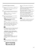 Предварительный просмотр 117 страницы Sony SIU-100 Operating Instructions Manual