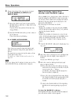 Preview for 122 page of Sony SIU-100 Operating Instructions Manual