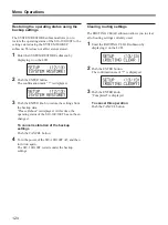 Preview for 124 page of Sony SIU-100 Operating Instructions Manual