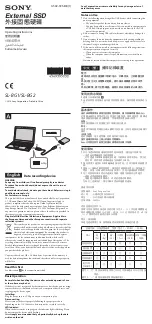 Sony SL-BG1 Operating Instructions preview