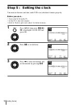 Preview for 18 page of Sony SL-EZ131AZ Operating Instructions Manual