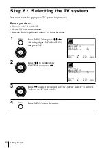 Preview for 20 page of Sony SL-EZ131AZ Operating Instructions Manual