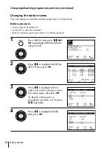 Preview for 28 page of Sony SL-EZ131AZ Operating Instructions Manual