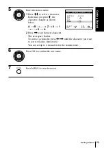 Preview for 29 page of Sony SL-EZ131AZ Operating Instructions Manual