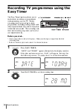 Preview for 36 page of Sony SL-EZ131AZ Operating Instructions Manual