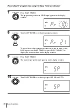 Preview for 38 page of Sony SL-EZ131AZ Operating Instructions Manual