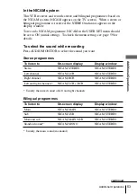 Preview for 53 page of Sony SL-EZ131AZ Operating Instructions Manual