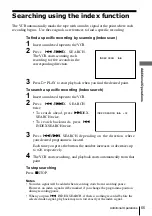 Preview for 55 page of Sony SL-EZ131AZ Operating Instructions Manual