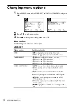 Preview for 58 page of Sony SL-EZ131AZ Operating Instructions Manual