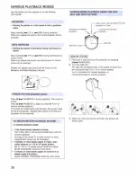 Предварительный просмотр 36 страницы Sony SL-HF600 Operating Instructions Manual