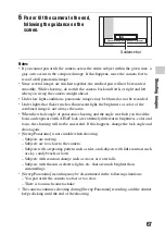 Предварительный просмотр 67 страницы Sony SLT-A33 Instruction Manual