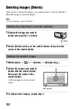 Предварительный просмотр 132 страницы Sony SLT-A33 Instruction Manual