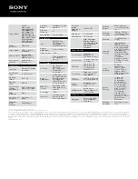 Preview for 3 page of Sony SLT-A57K Specifications