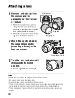 Предварительный просмотр 24 страницы Sony SLT-A65V &alpha Instruction Manual