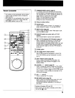 Предварительный просмотр 9 страницы Sony SLV-373UC - Video Cassette Recorder Operating Instructions Manual