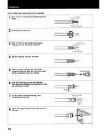 Предварительный просмотр 18 страницы Sony SLV-373UC - Video Cassette Recorder Operating Instructions Manual