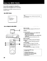 Предварительный просмотр 20 страницы Sony SLV-373UC - Video Cassette Recorder Operating Instructions Manual